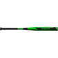 A green Worth Mach USA XL bat with a black Mach logo and black grip - SKU: WM21MA image number null